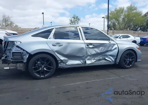 2025 Honda Civic Sport из США, поврежденный, VIN 2HGFE2F56SH555741